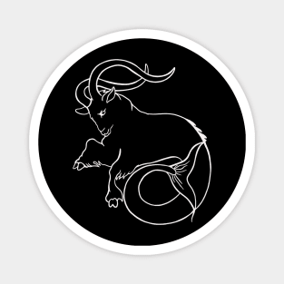 Capricorn Zodiac Sign Magnet